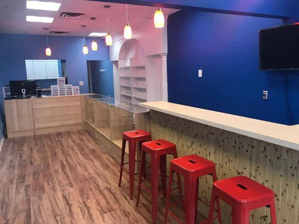 Retail LED lighting Display Retail store remodel with upgraded LED lighting.