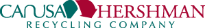 trusted client's logo, CanUSA Hershman Recycling company
