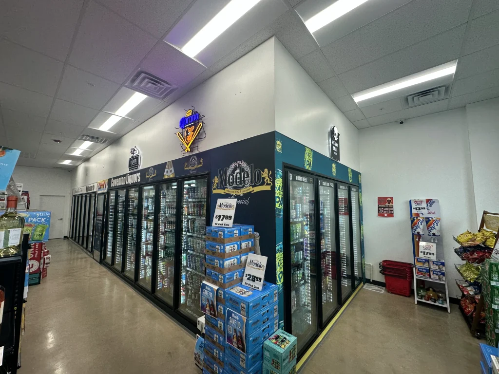 Liquor Store Design Beer Cooler