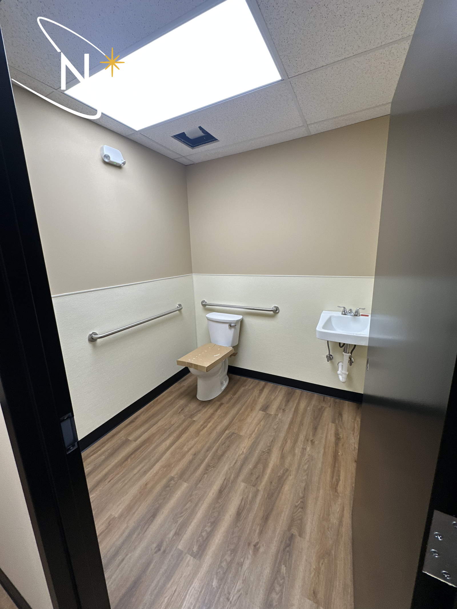 Retail Remodel Employee Handicap Ada Bathroom Complete