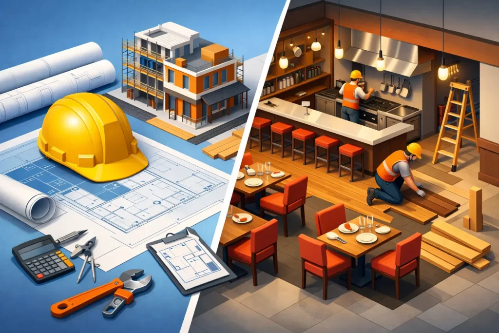 Choosing a Restaurant Buildout Contractor in Maryland