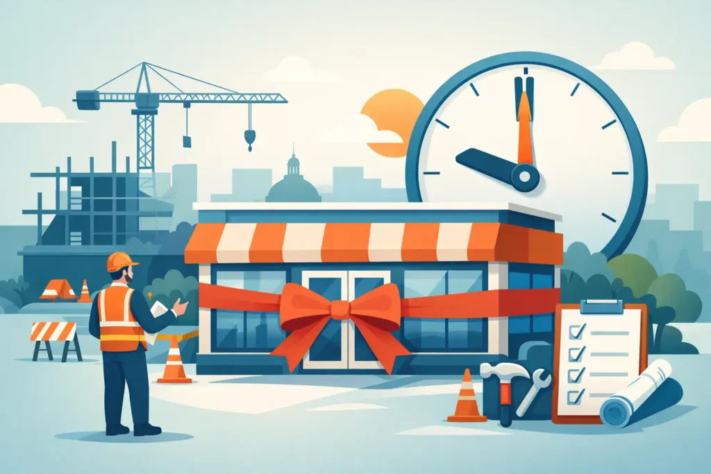 Retail Store Construction Maryland That Opens On Time