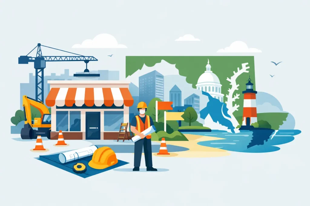 Franchise Construction Guide for Maryland Openings