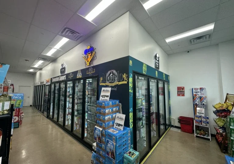 Liquor Store Design Beer Cooler