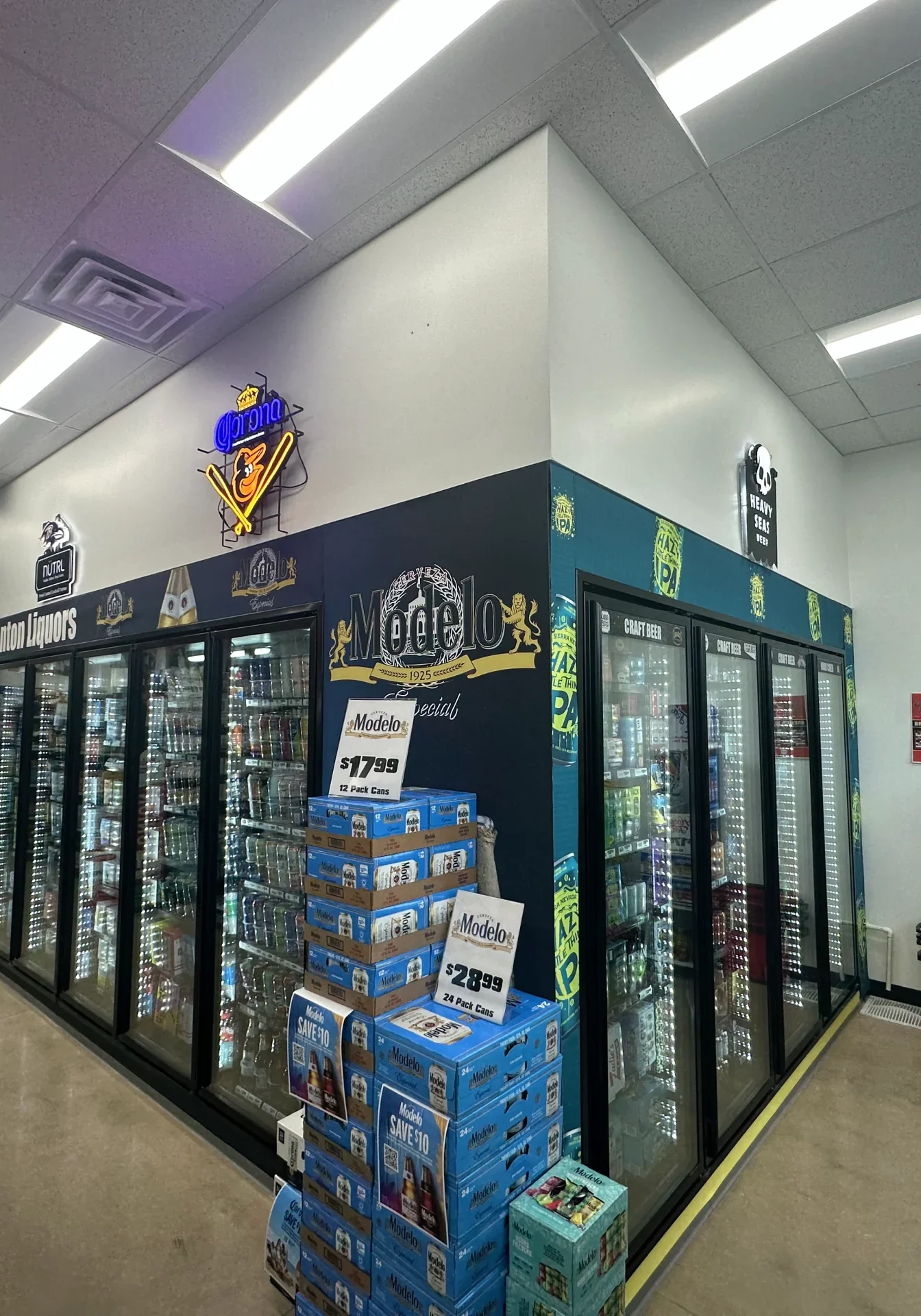 Liquor Store Design Beer Cooler
